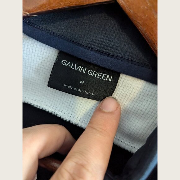 GALVIN GREEN - Navy sweater/jacket - Sz M - Picture 6 of 7